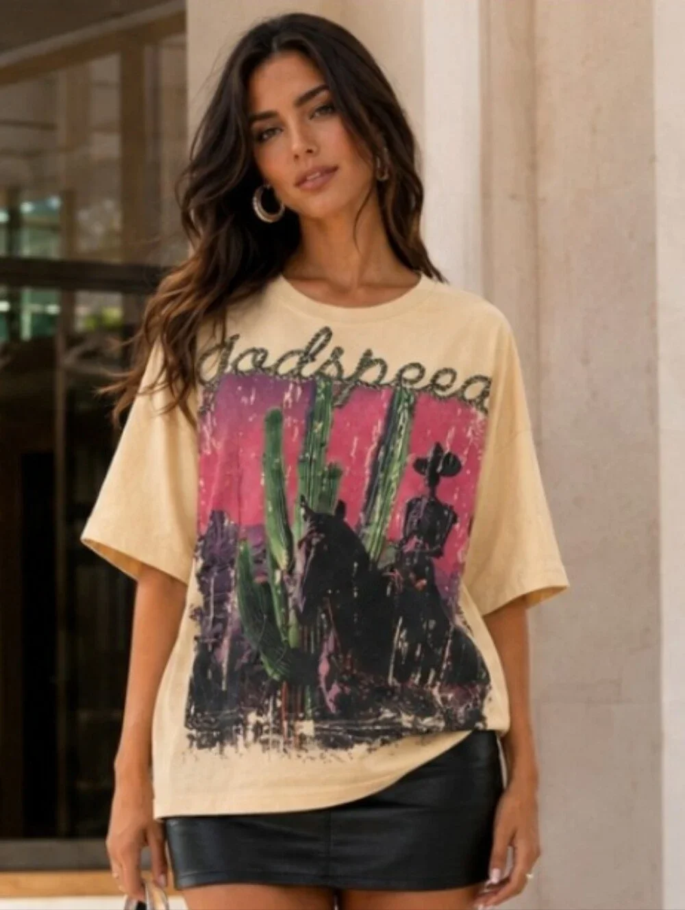 Godspeed 2024 Archives Cowboy Graphic Tee S